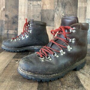 Raichle Vintage Hiking Mountaineering Boots Mens 9.5 M